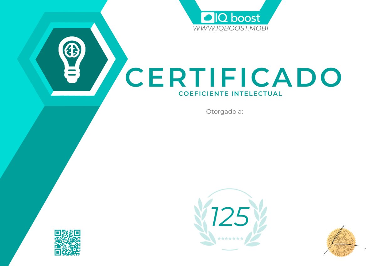 This is your certificate